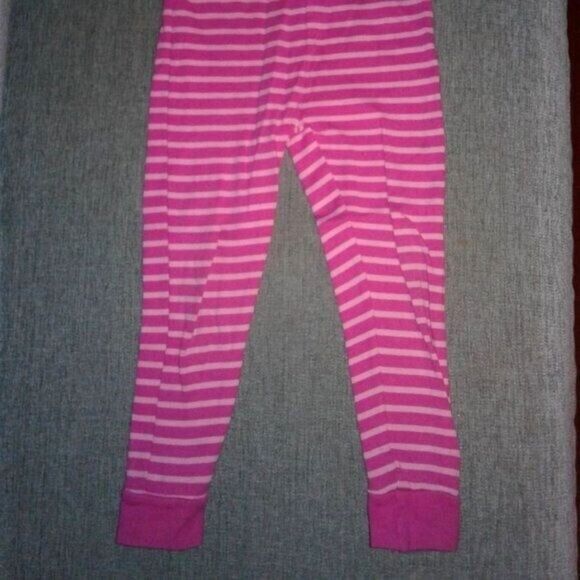 JoJo Maman Bebe 2 piece pajama Set Pink Teal Elephant Longsleeve Size 4-5 Years - Picture 7 of 7